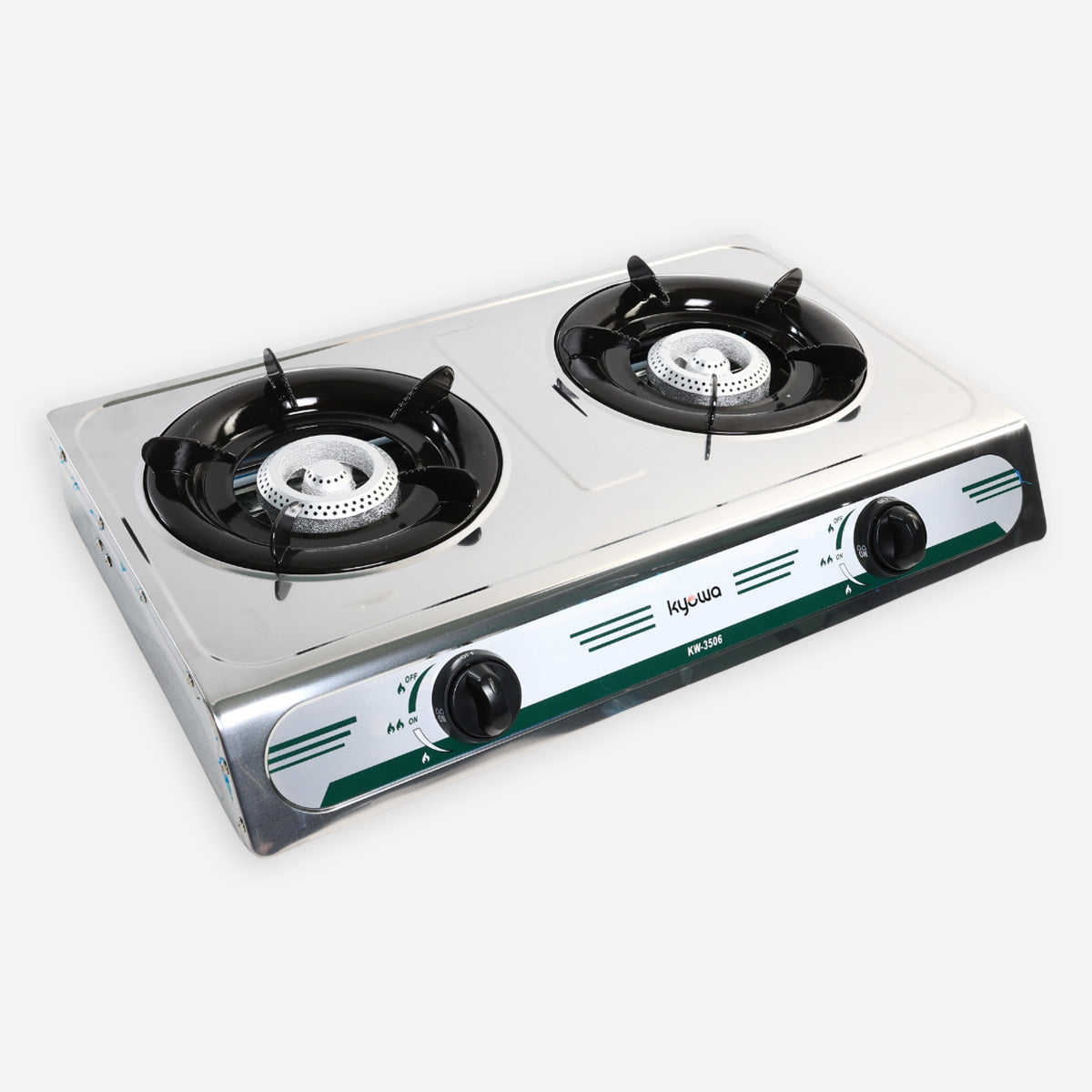 Kyowa 2-Burner Galva Gas Stove