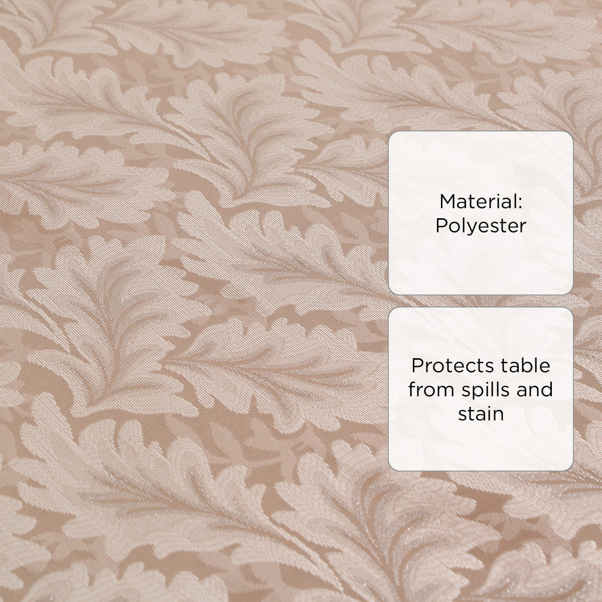 SM Home Lurex2 Jacquard Fabric Tablecloth - 54x70