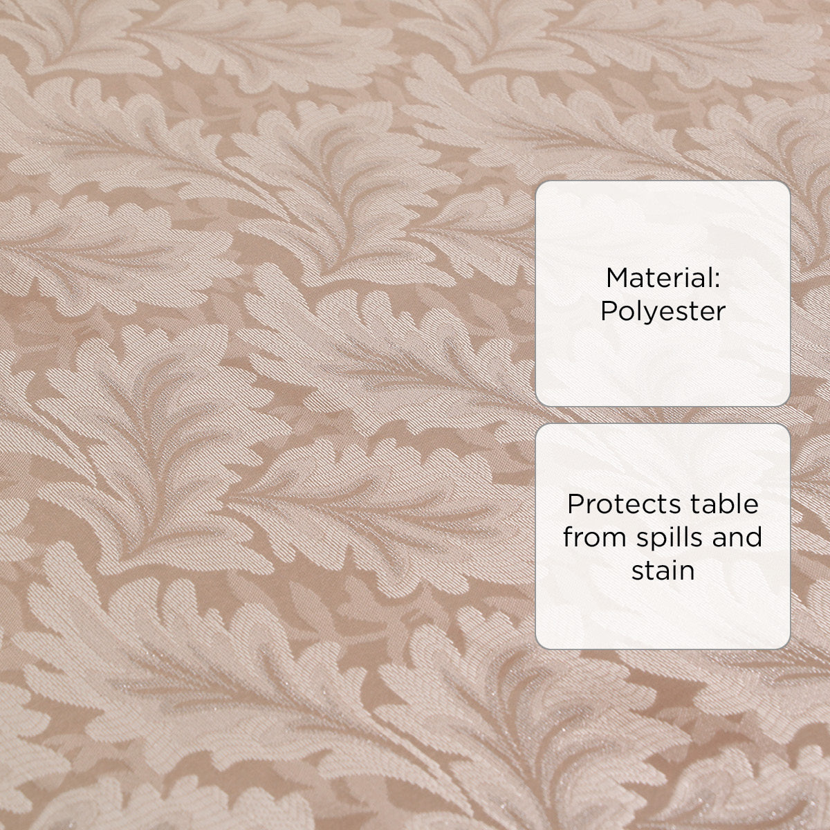 SM Home Lurex2 Jacquard Fabric Tablecloth - 60x90