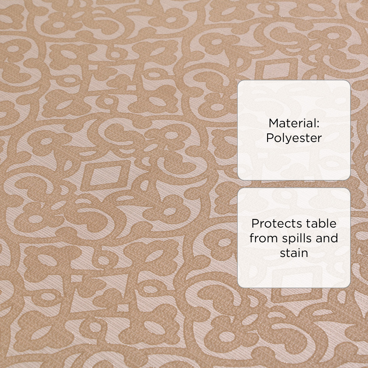 SM Home Lurex3 Jacquard Fabric Tablecloth - 54x70