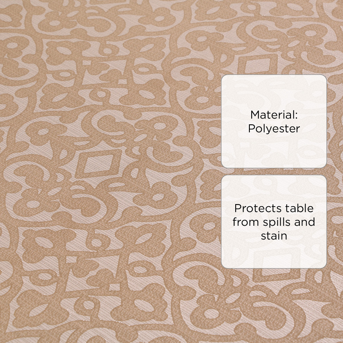 SM Home Lurex3 Jacquard Fabric Tablecloth - 60x104