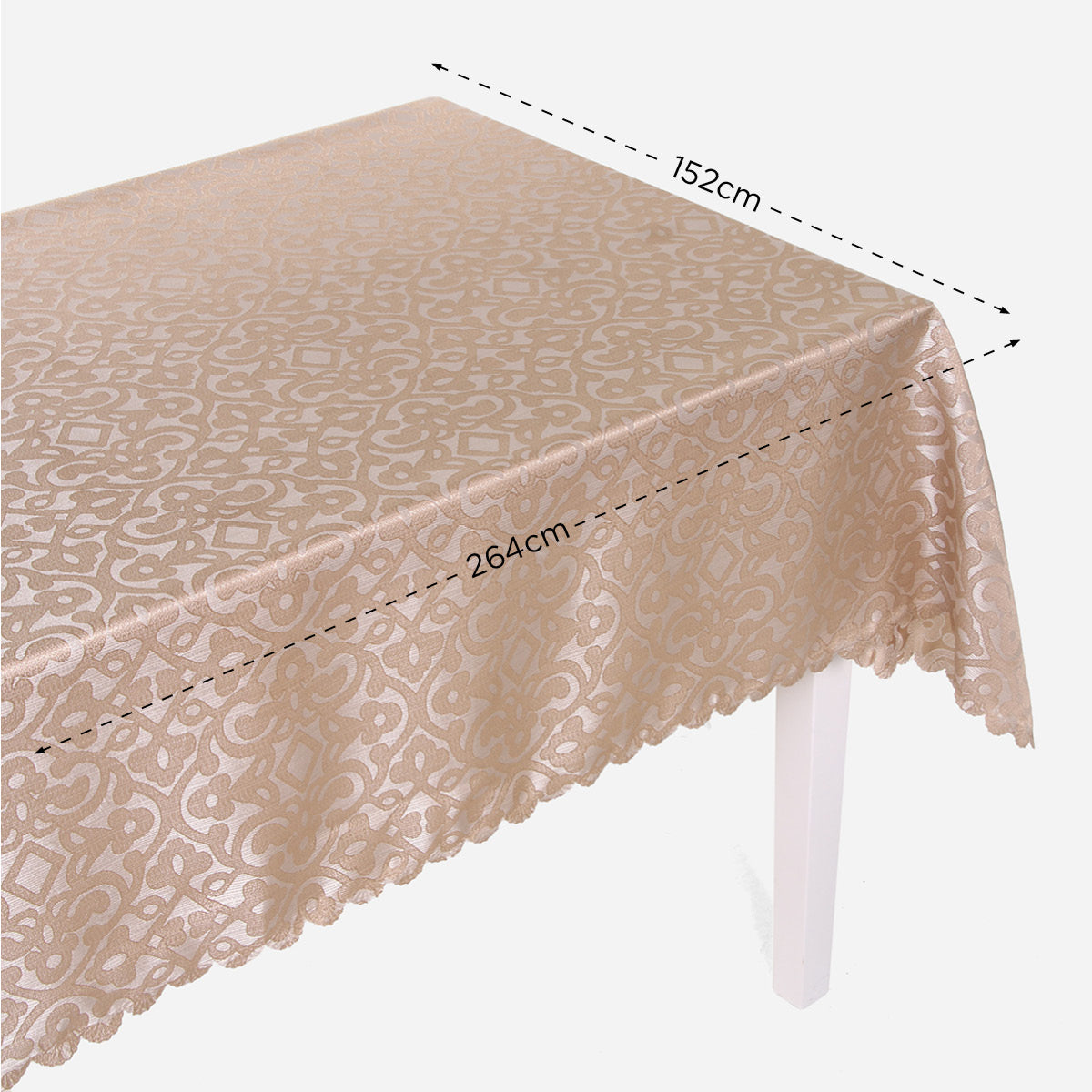 SM Home Lurex3 Jacquard Fabric Tablecloth - 60x104