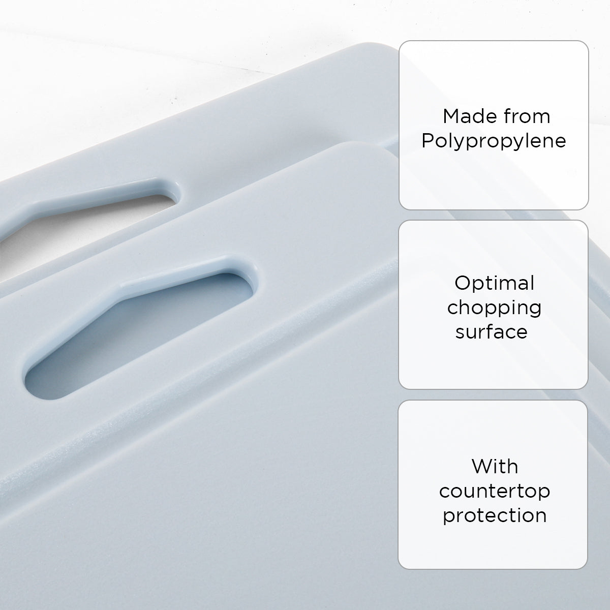 Martha Stewart Set of 2 Fayer Chopping Board - Blue