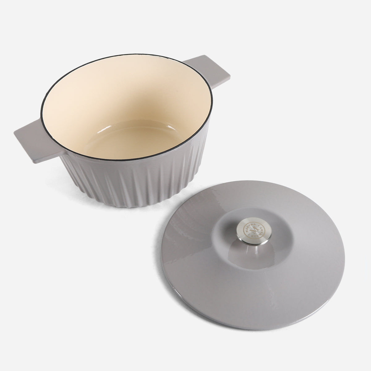 Martha Stewart Eastholm Duch Oven (Off White) - 5 quarts