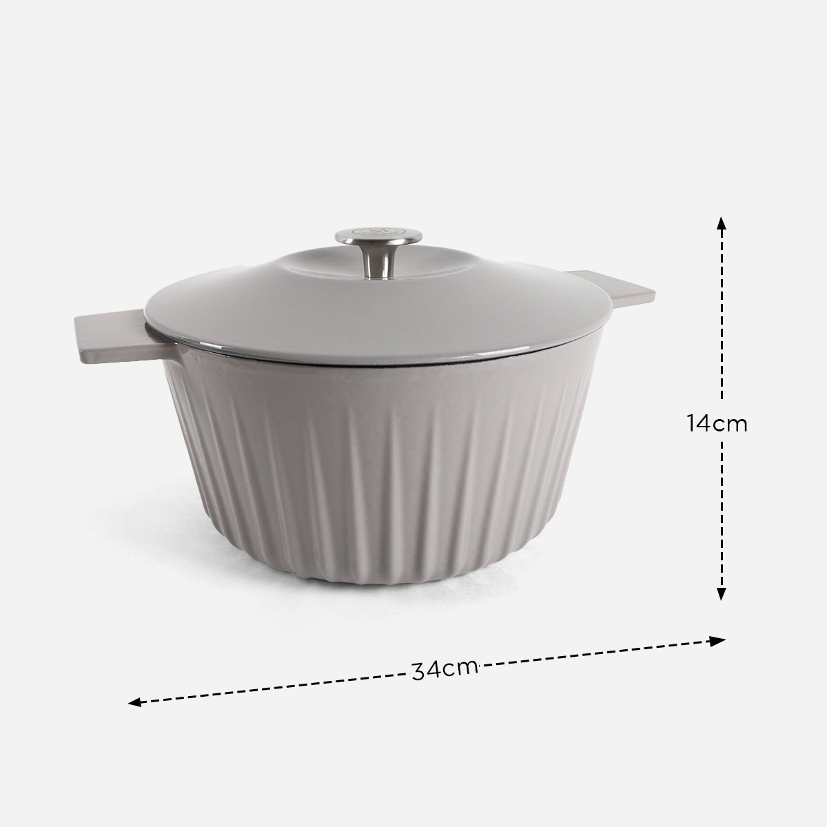 Martha Stewart Eastholm Duch Oven (Off White) - 5 quarts