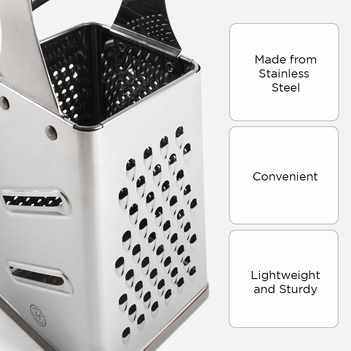 Martha Stewart Richburn 4-Sided Box Grater - 9.5in