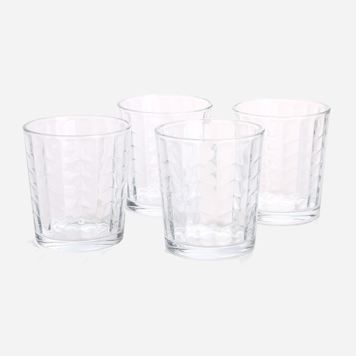 Masflex Set of 4 Aztec Tumbler Set - 414ml