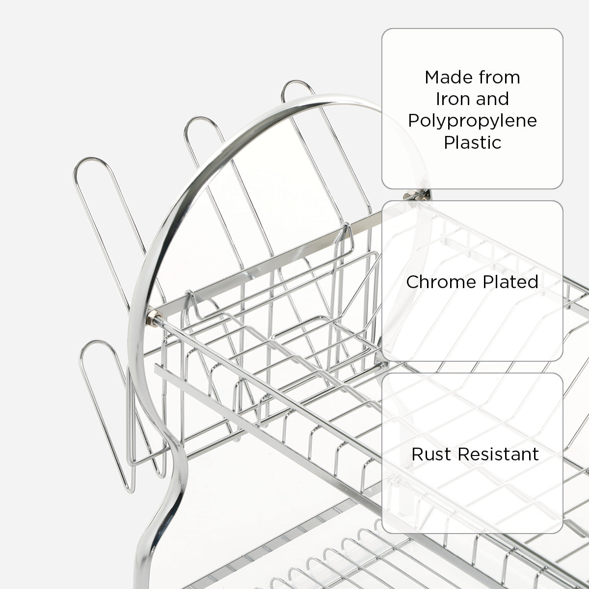Masflex Compact Dish Rack – SM Home