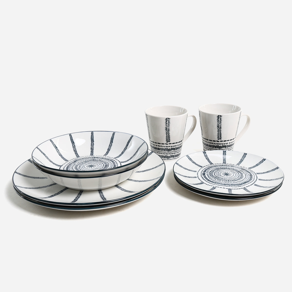 Masflex Dinnerware Set of 8 - Meadow – SM Home