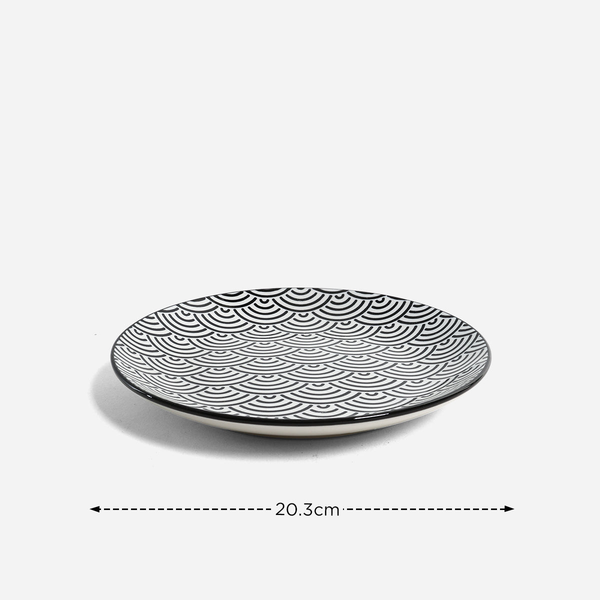 Masflex Dinnerware Set of 8 - Wavy