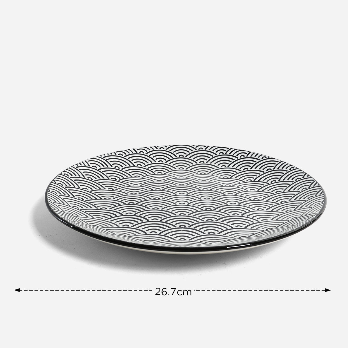 Masflex Dinnerware Set of 8 - Wavy