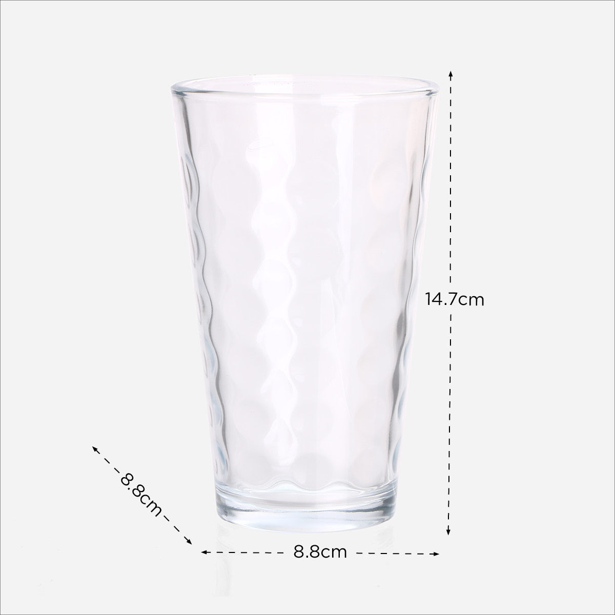 Masflex 4-Piece Fancy Tumbler Set - 473ml