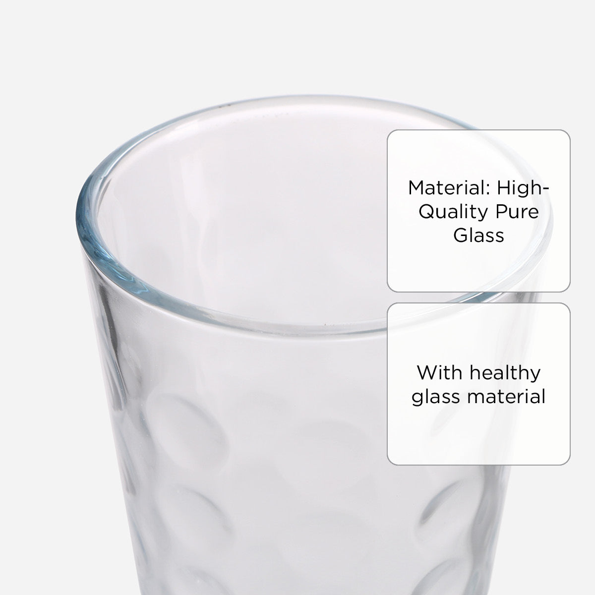 Masflex 4-Piece Fancy Tumbler Set - 473ml