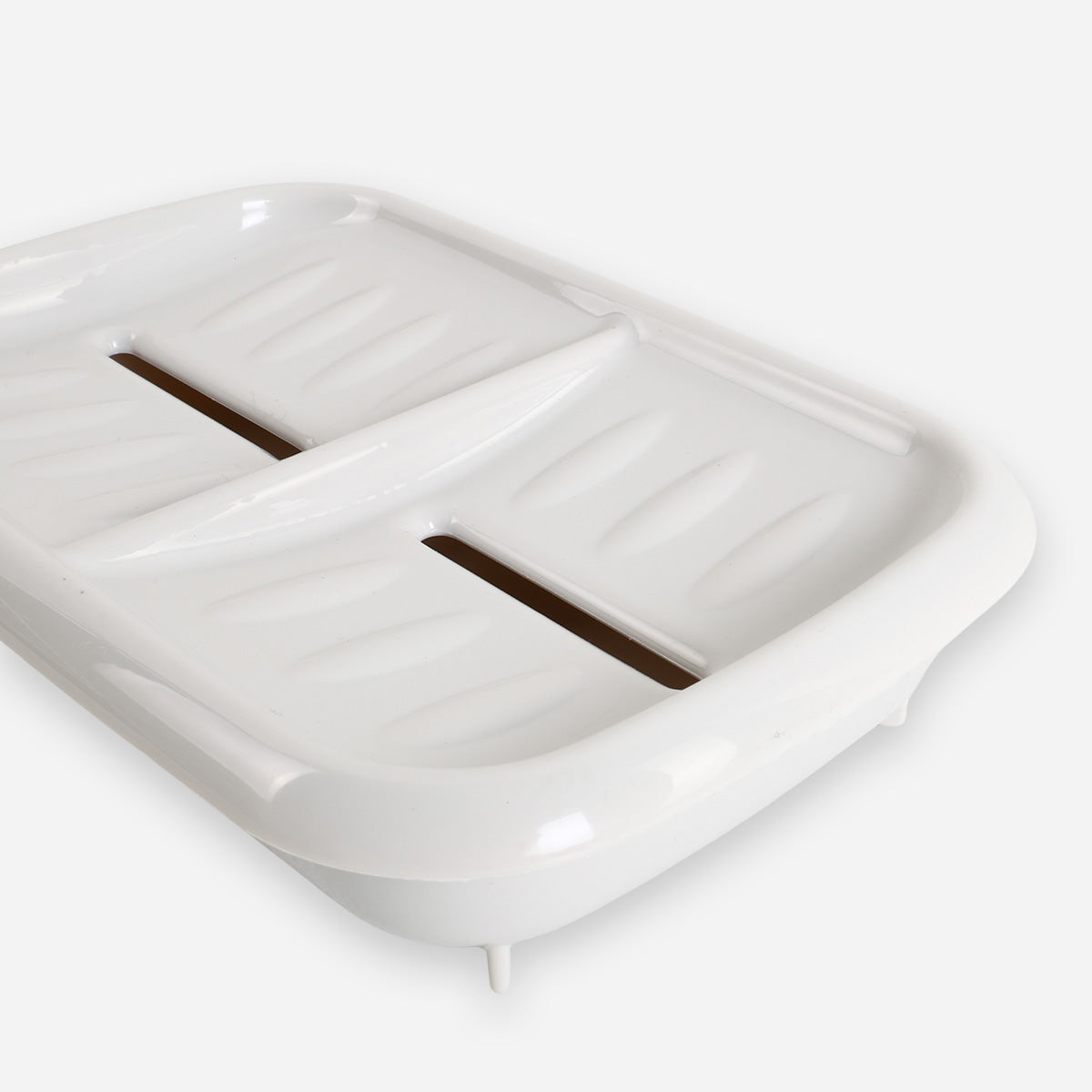 Megabox Soap Case Double (Off White) - 12cm