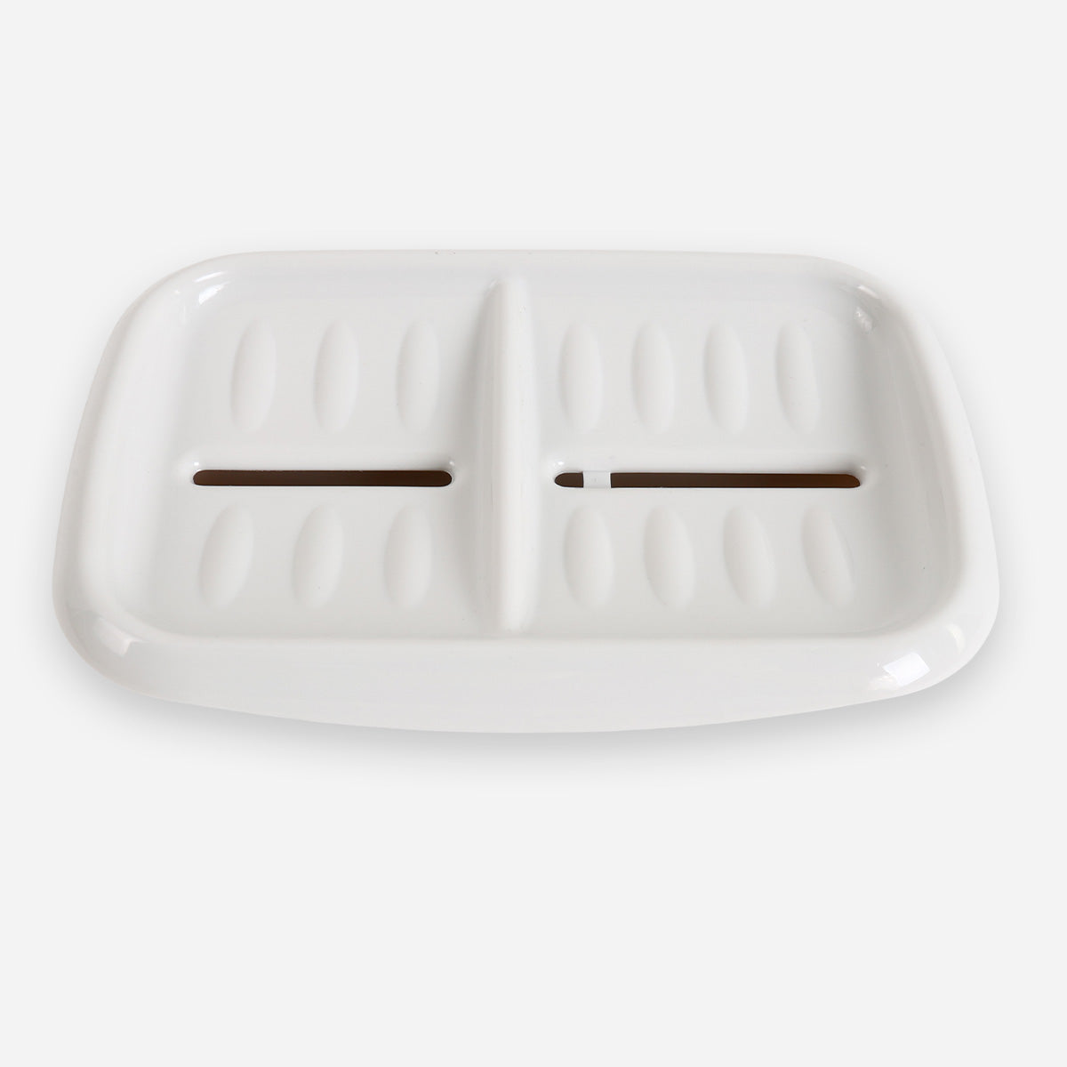 Megabox Soap Case Double (Off White) - 12cm