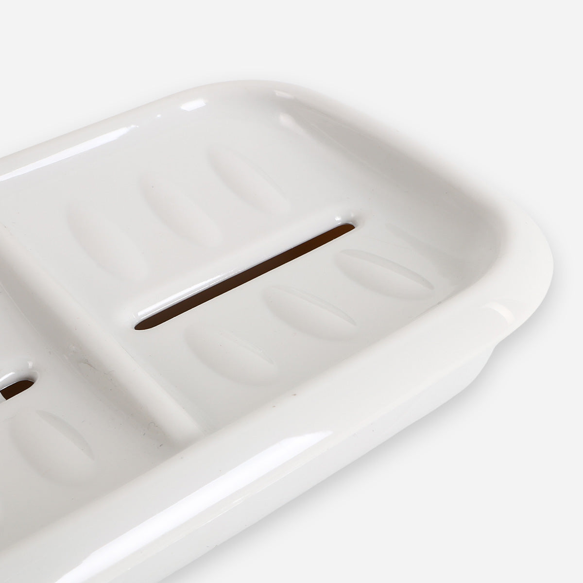 Megabox Soap Case Double (Off White) - 12cm