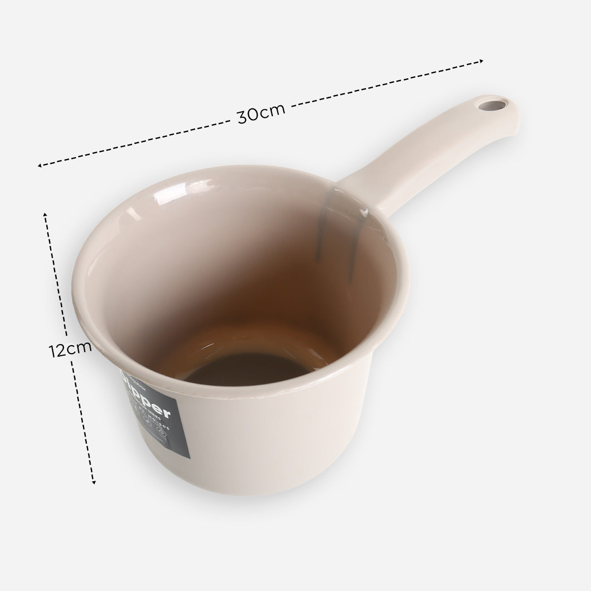 Megabox Water Dipper (Ash Gray) - 12cm