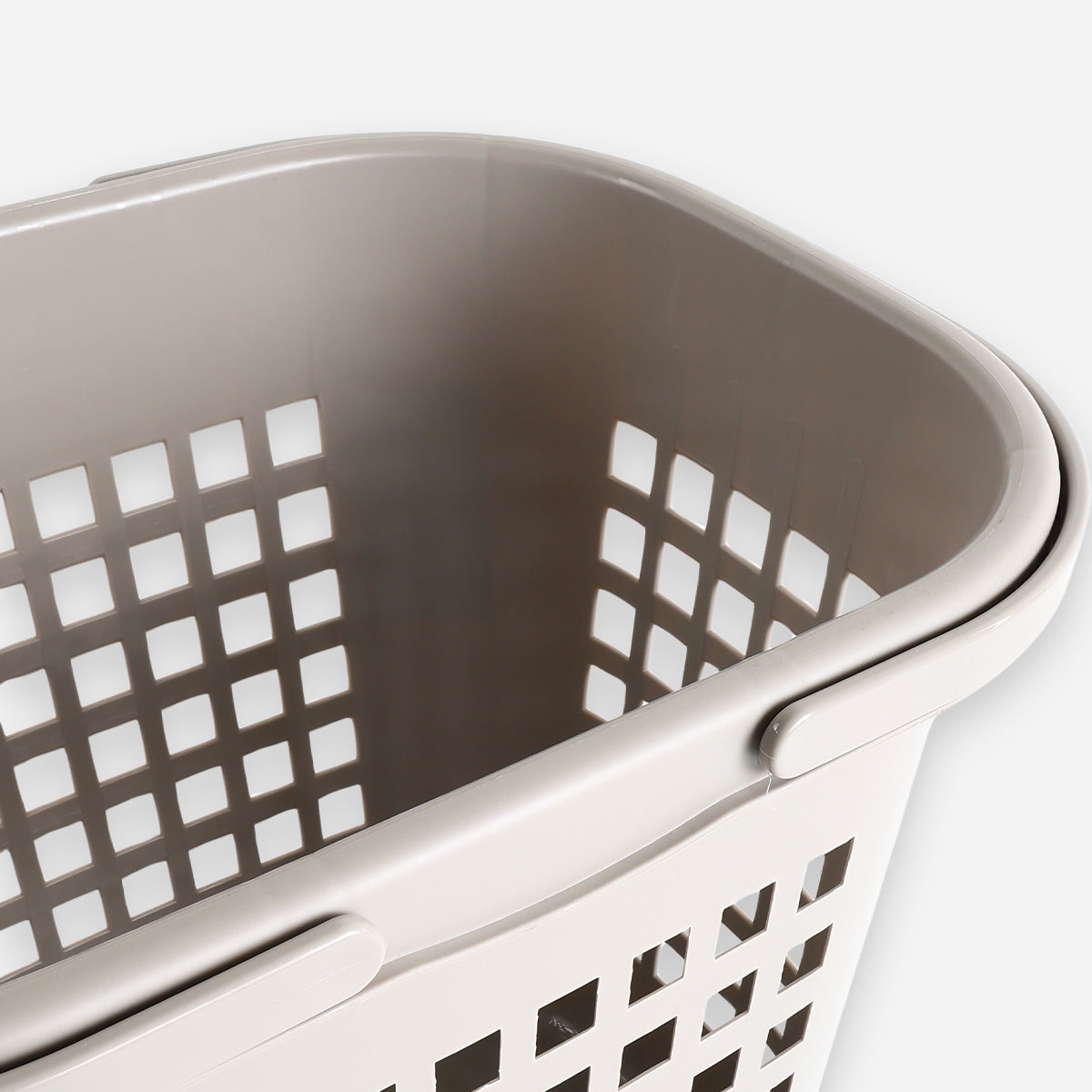 Megabox Laundry Basket with Handle (Ash Gray) - 40L