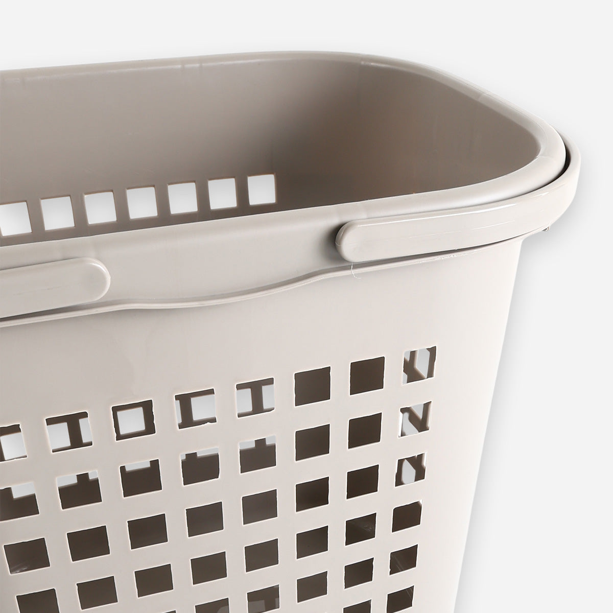 Megabox Laundry Basket with Handle (Ash Gray) - 40L