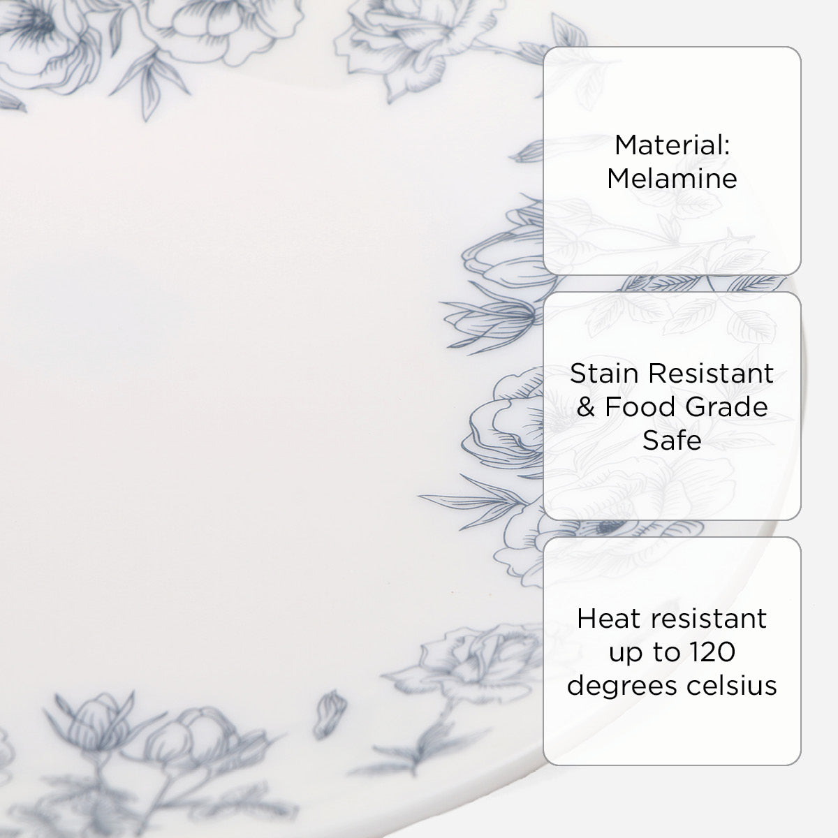 Melawares Plate (9709ALI) - 9in