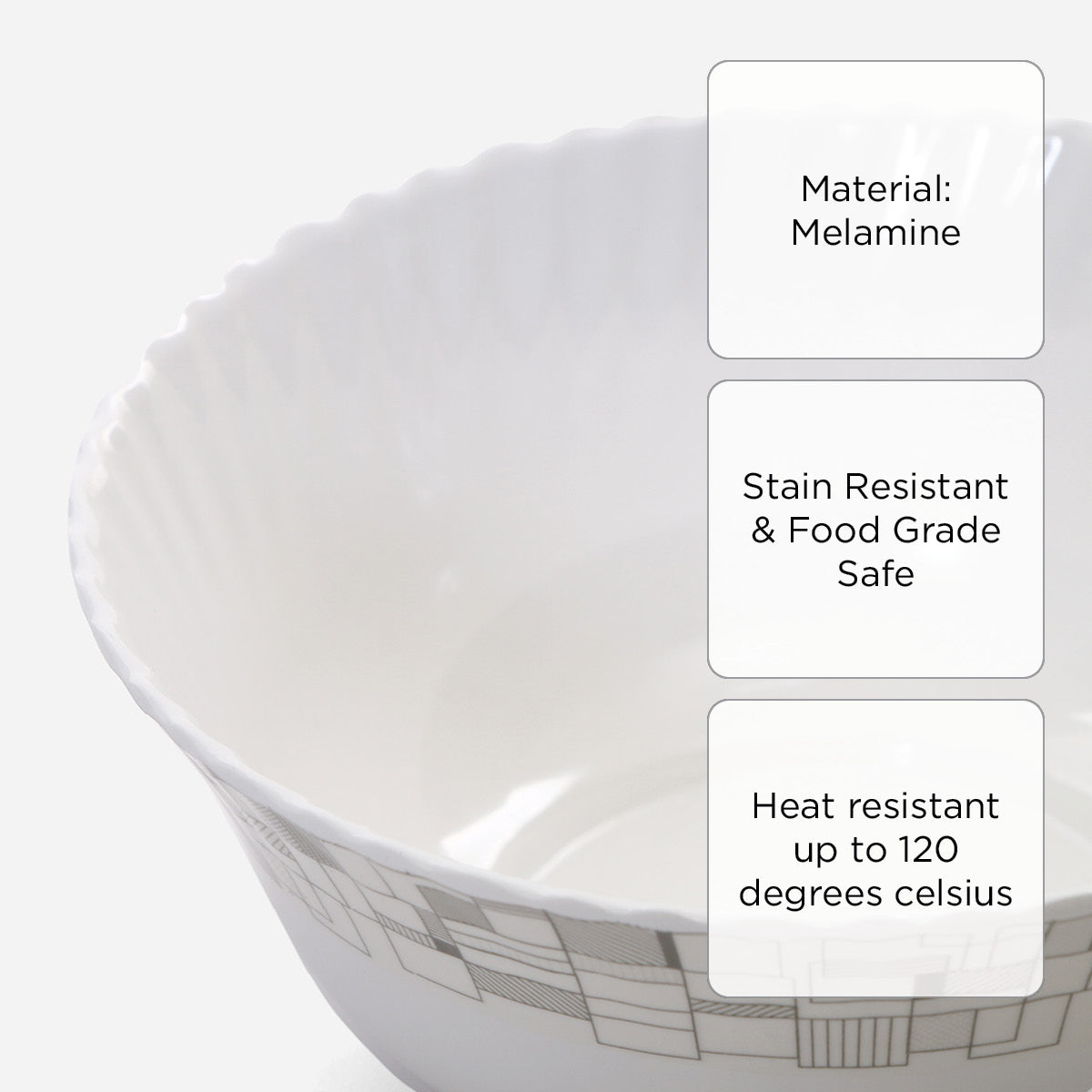 Melawares Mosaic Bowl With Swire (GR01006) - 6in