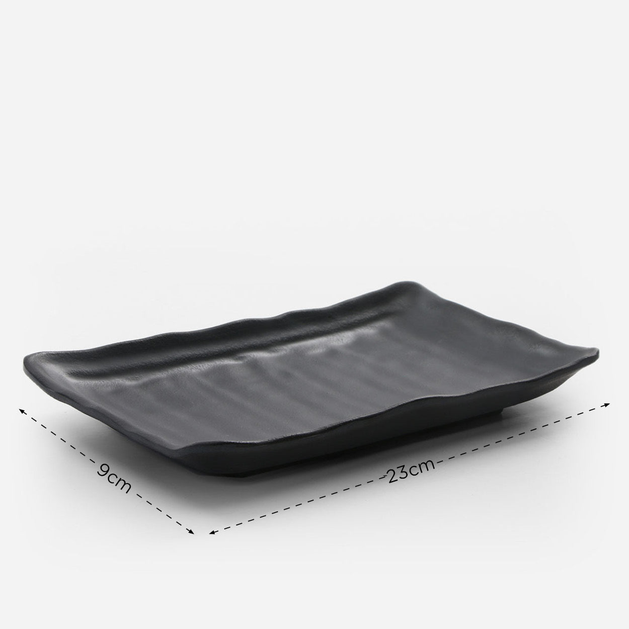 Melawares Zen Rectangular Sauce Dish (ZN16008) - 8.5in