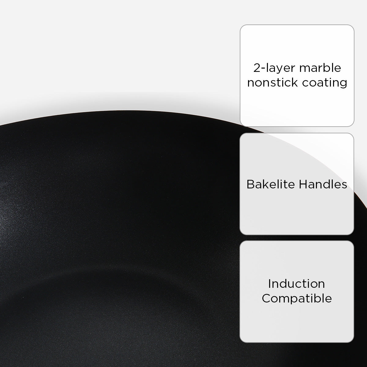 Metro Non-Stick Wok (Camou Green) - 28cm