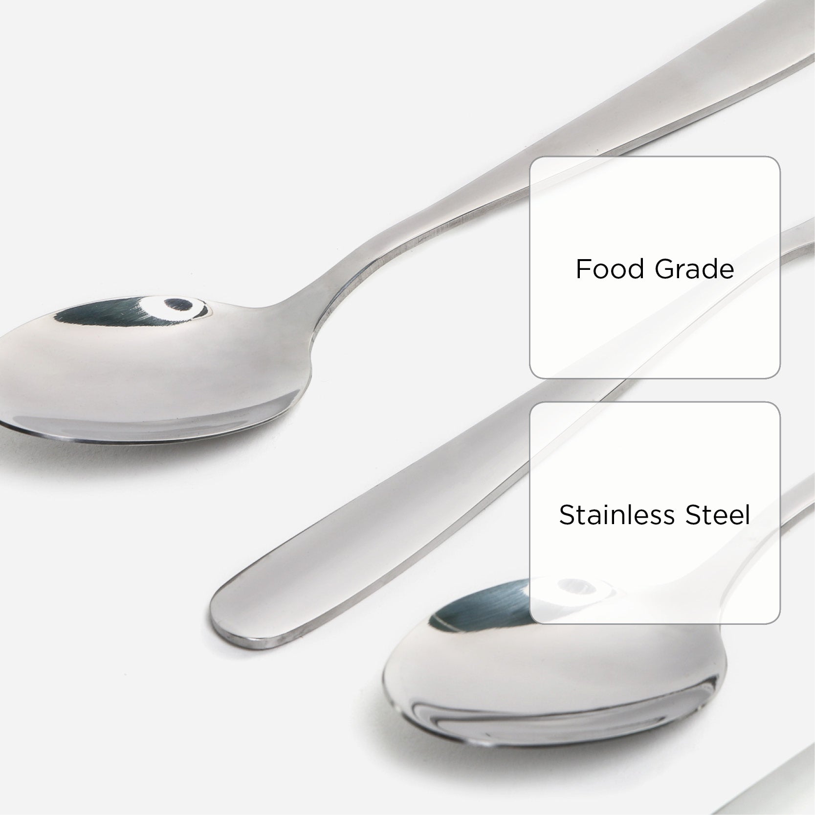 Mitsui Set of 4 Spoon Elaine- Silver