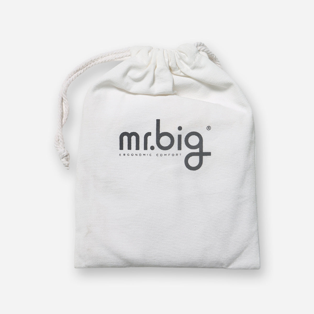 Mr. Big Body Pillow Cover - White