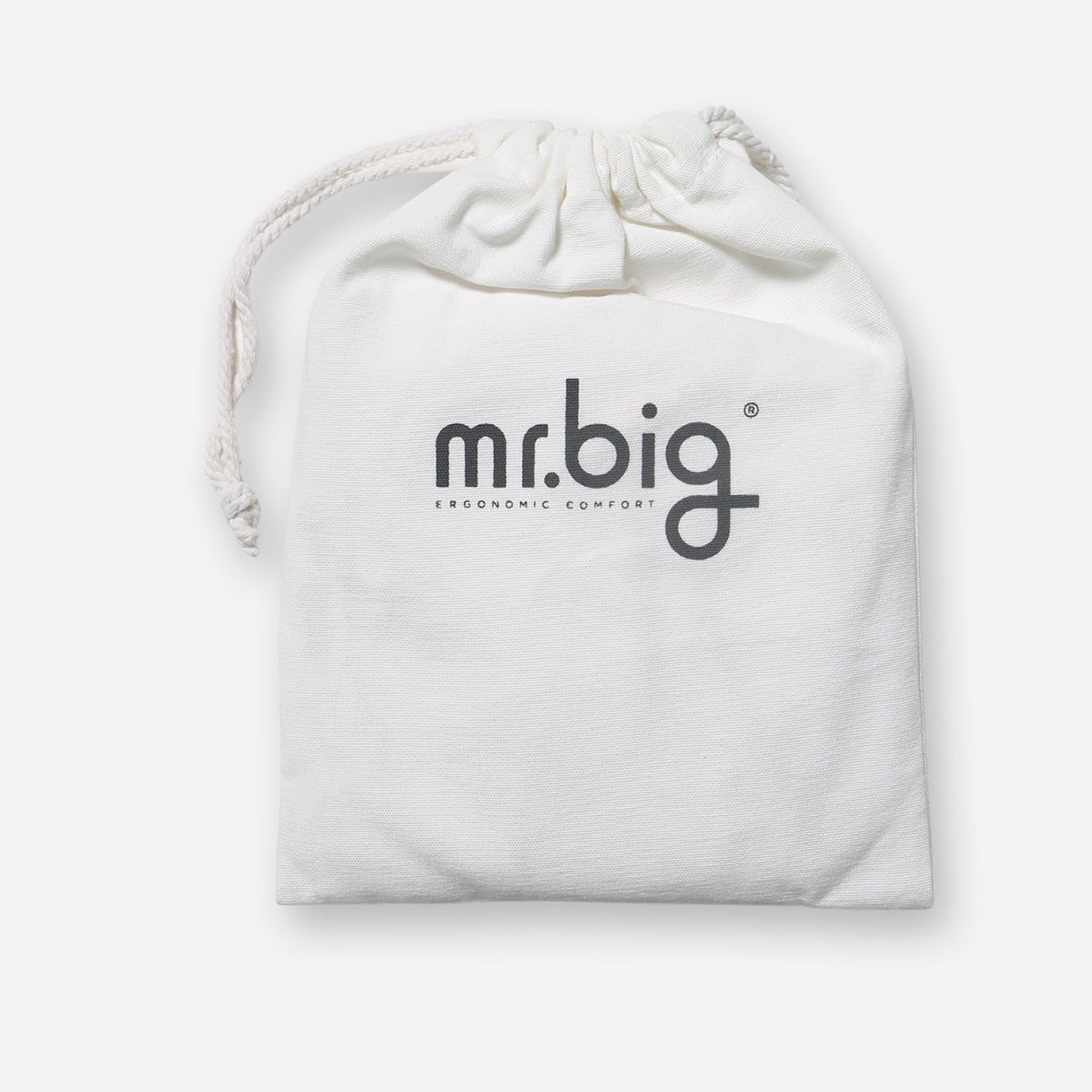 Mr. Big 2-Piece Body Scale No. 1 Pillowcase - White