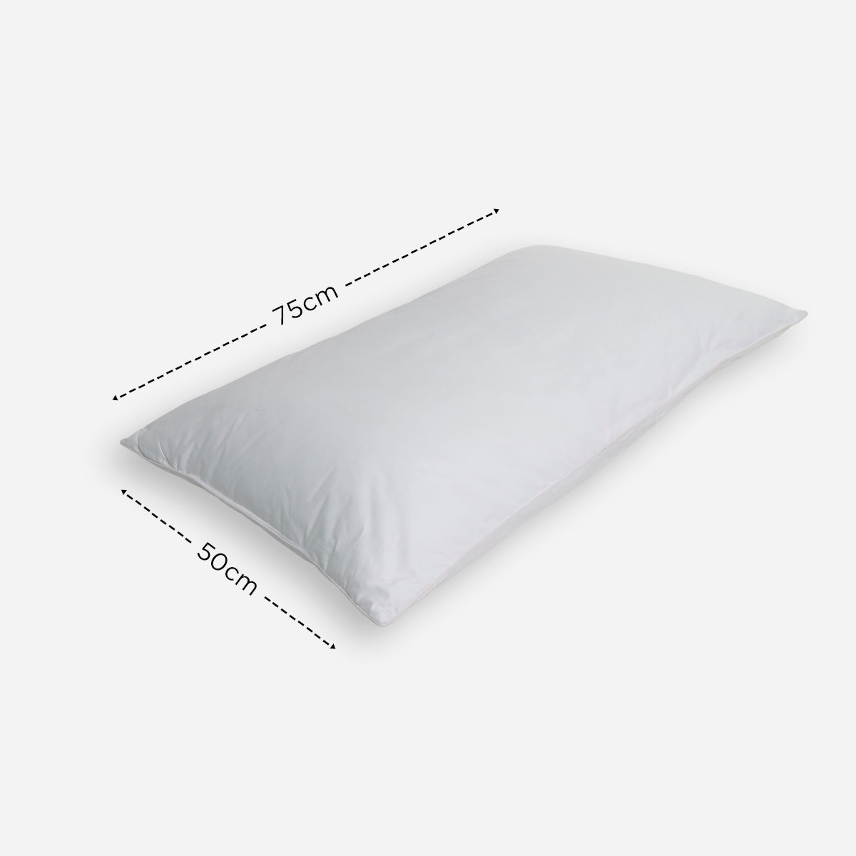 Mr. Big Hollogel Pillow (White) - 18x28in