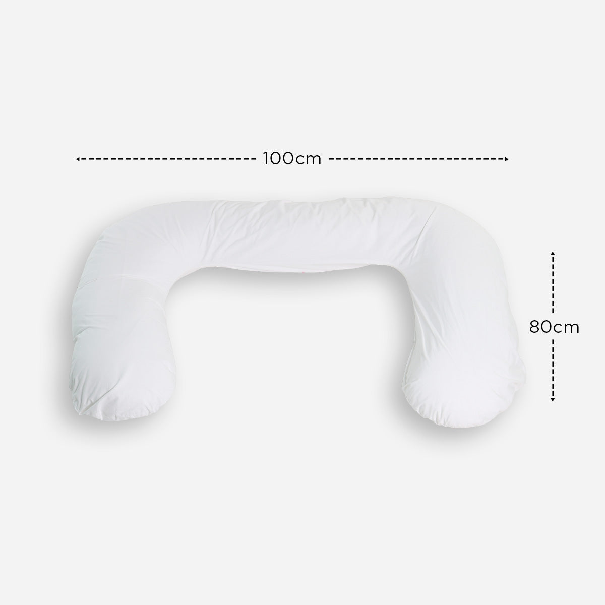 Mr. Big Jay Pillowcase - White