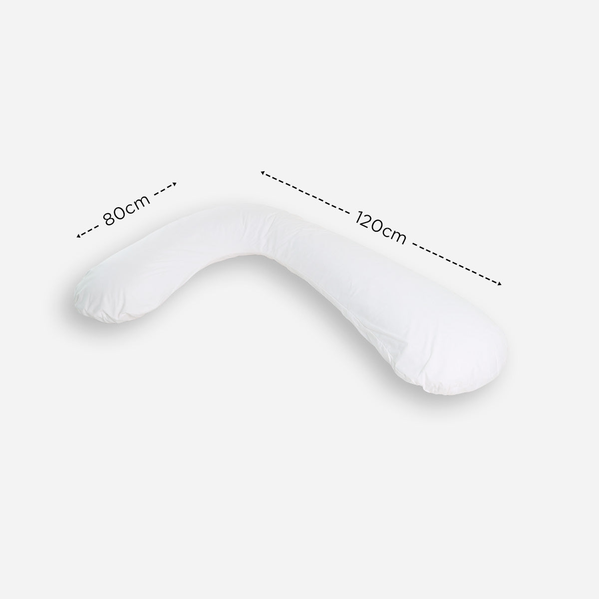 Mr. Big Seven Pillowcase - White