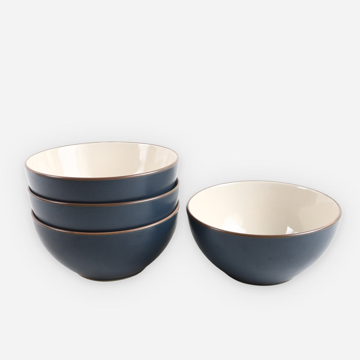 Multiple Choice 16-Piece Kensington Stone Dinner Set - Blue