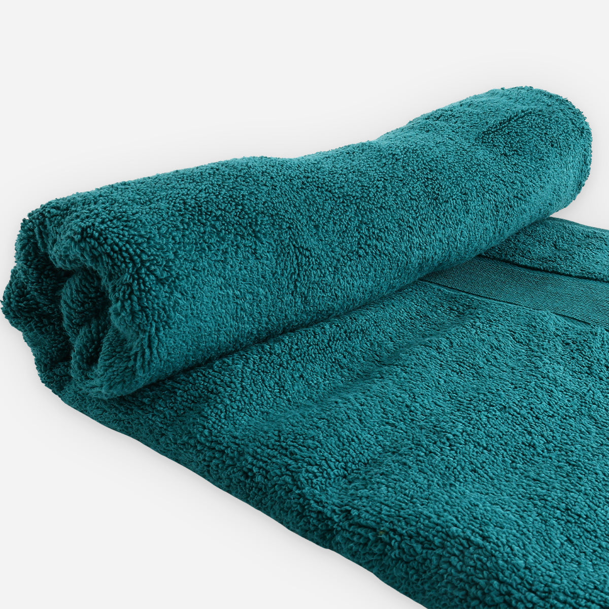 Martha Stewart 1-Piece Luxe Premium Cotton Bath Towel (Emerald) - 68x137cm