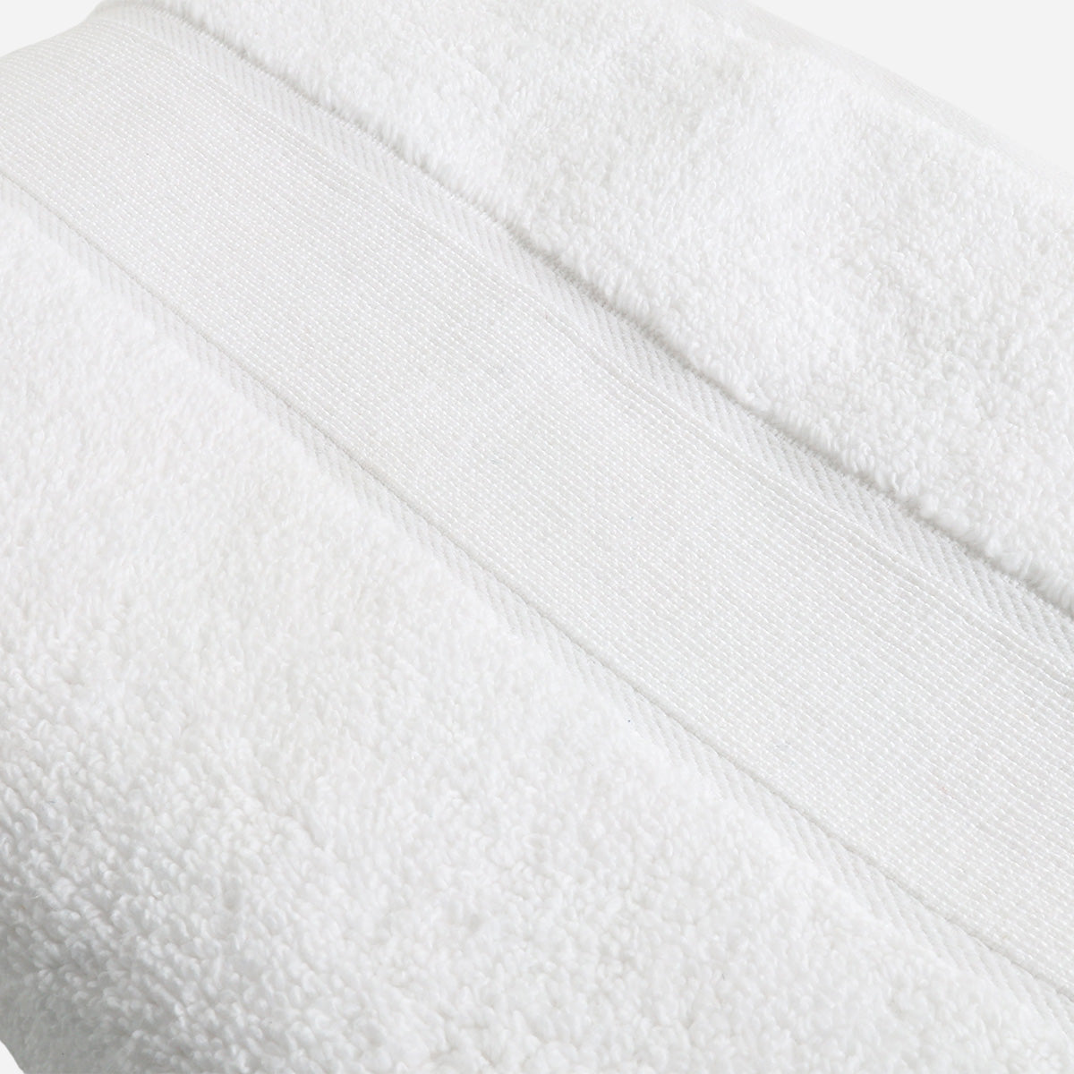Martha Stewart 1-Piece Luxe Premium Cotton Bath Towel (White) - 68x137cm