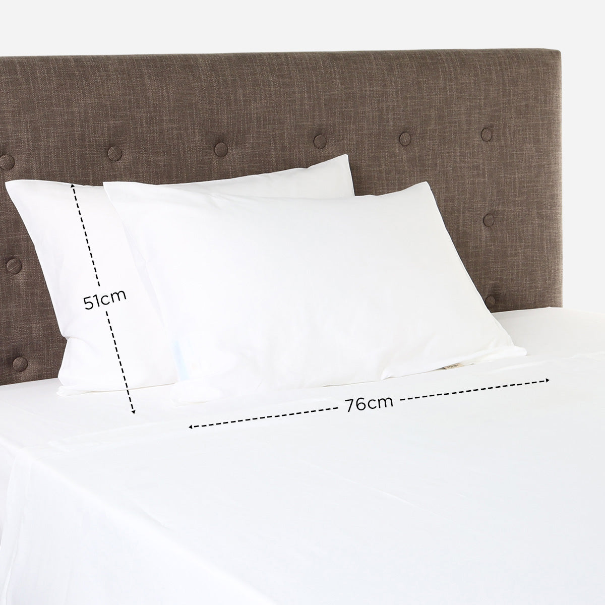 Martha Stewart 4-Piece Combed Cotton Sateen Bedsheet Set (Bright White) - Twin