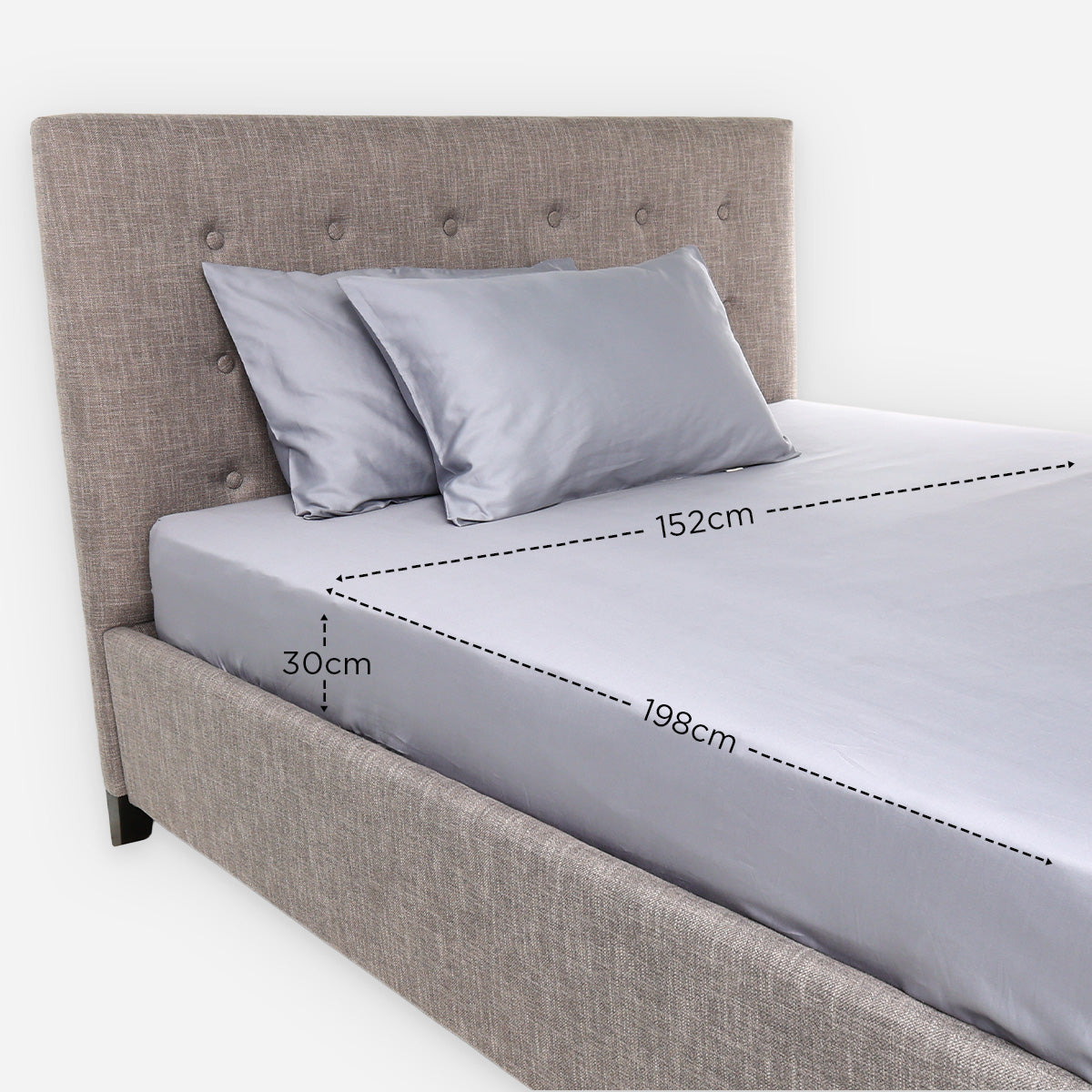 HWP-39251707:Martha_Stewart_JET12738_MS_3PC_BEDSHEET_GRAY_COMBED_COTTON_SATEEN_-_39251707_-_4.jpg