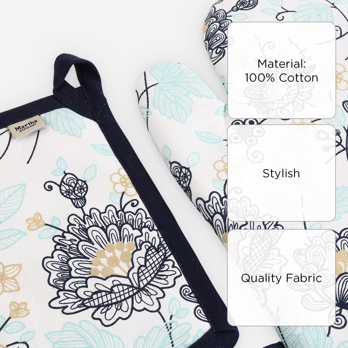 HWP-39251362:Martha_Stewart_JET13003_08_MS_2PC_POTHOLDER_MITTEN_SET_MIDNIGHT_FLORAL_COTTON_-_39251362_-_2.jpg