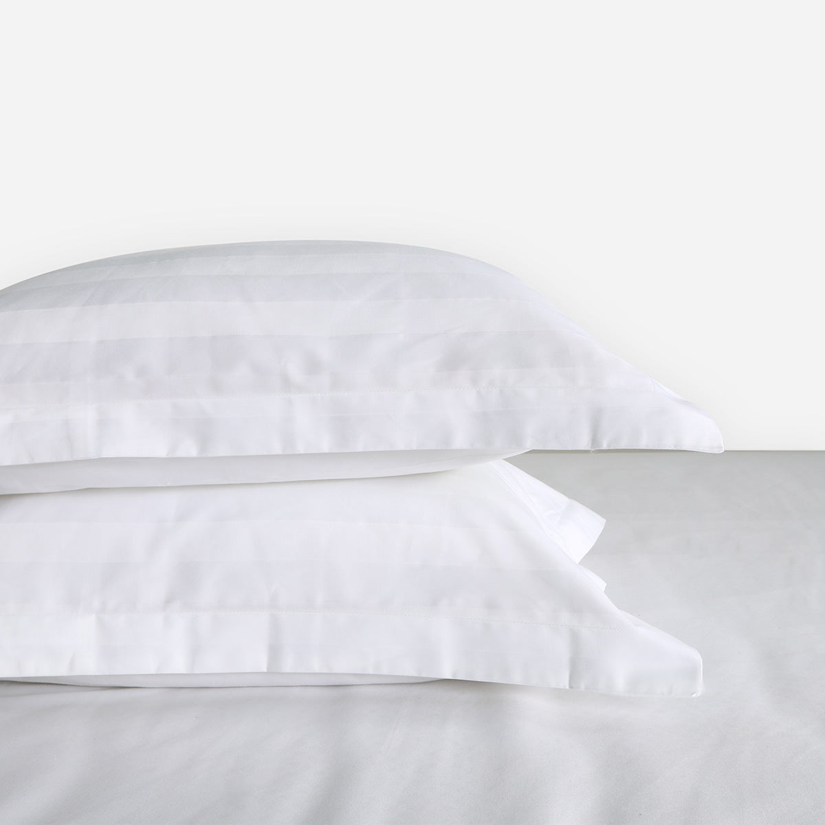 Ultima Linen Suite Collection Jacquard Mini Pillow Sham (White) - 14x22in