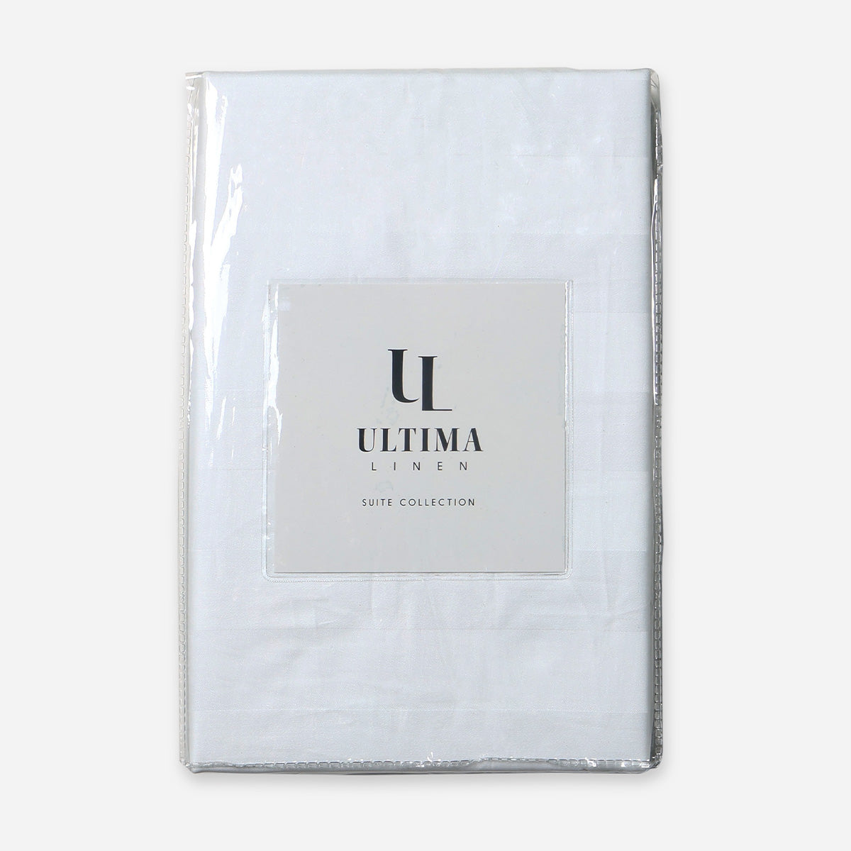 Ultima Linen Suite Collection Jacquard Mini Pillow Sham (White) - 14x22in