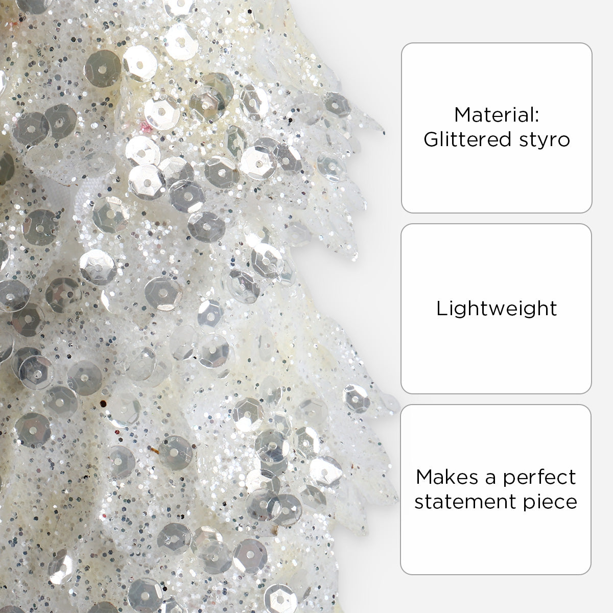 SM Home KP24653 Christmas Styro Foam - 26cm