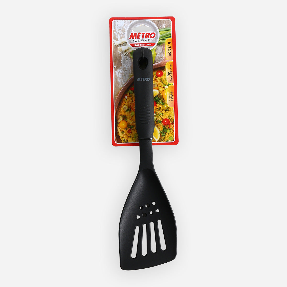 Metro Nylon Rice Laddle - Black