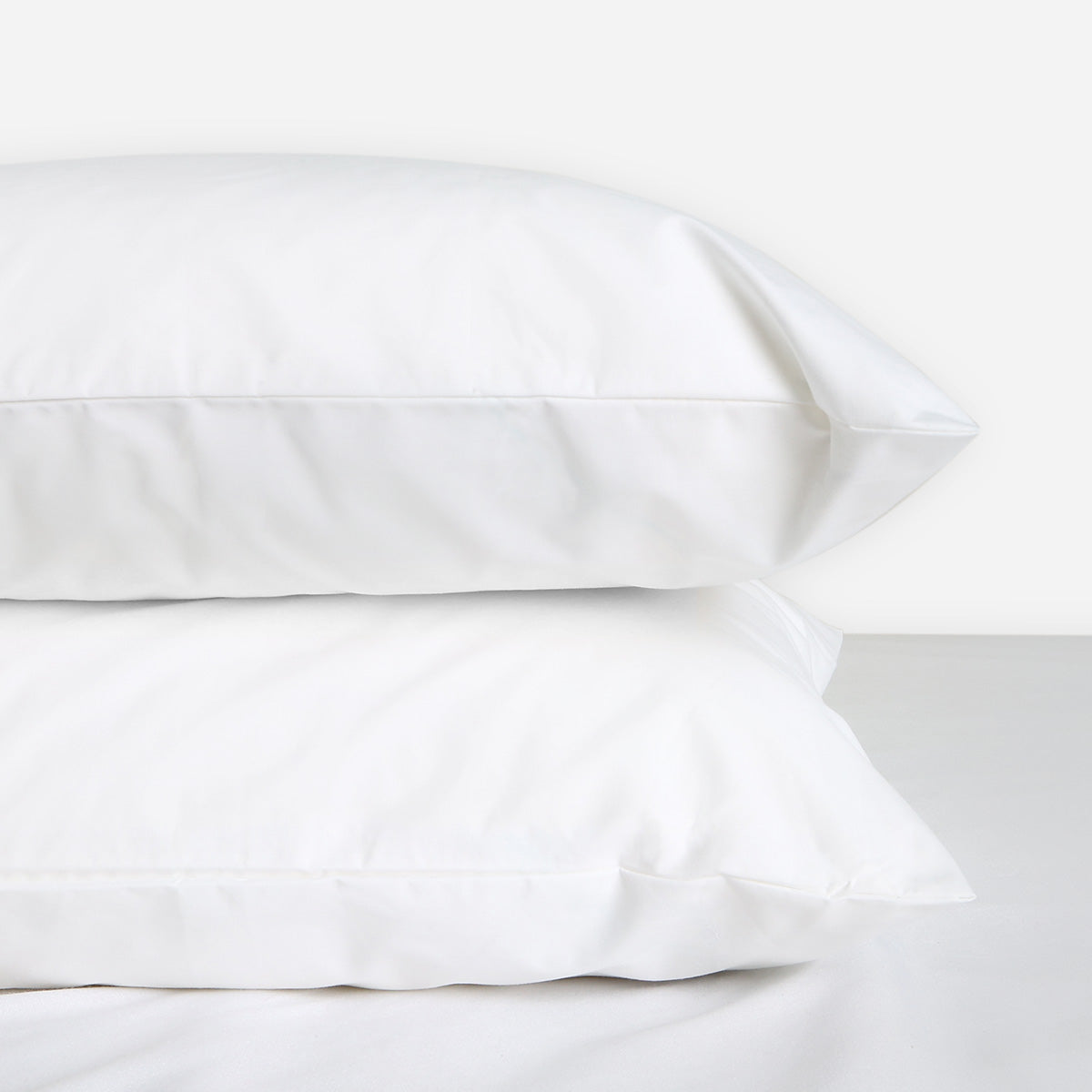 Ultima Linen Color Collection Pillow Sham (Pristine White) - 14x22in
