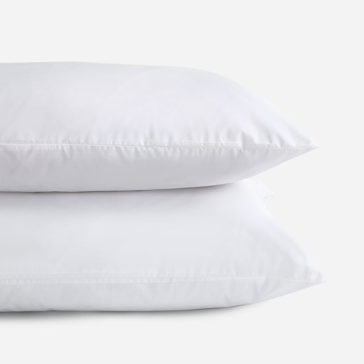 Ultima Linen Color Collection Pillow Sham (Pristine White) - 20x36in