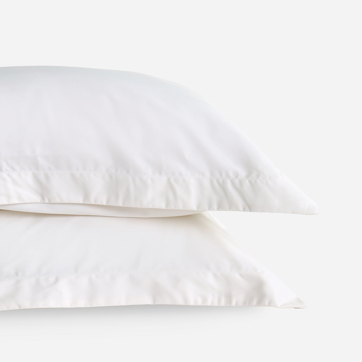 Ultima Linen Green Living Bamboo Pillow Sham  (White) - 20x30in