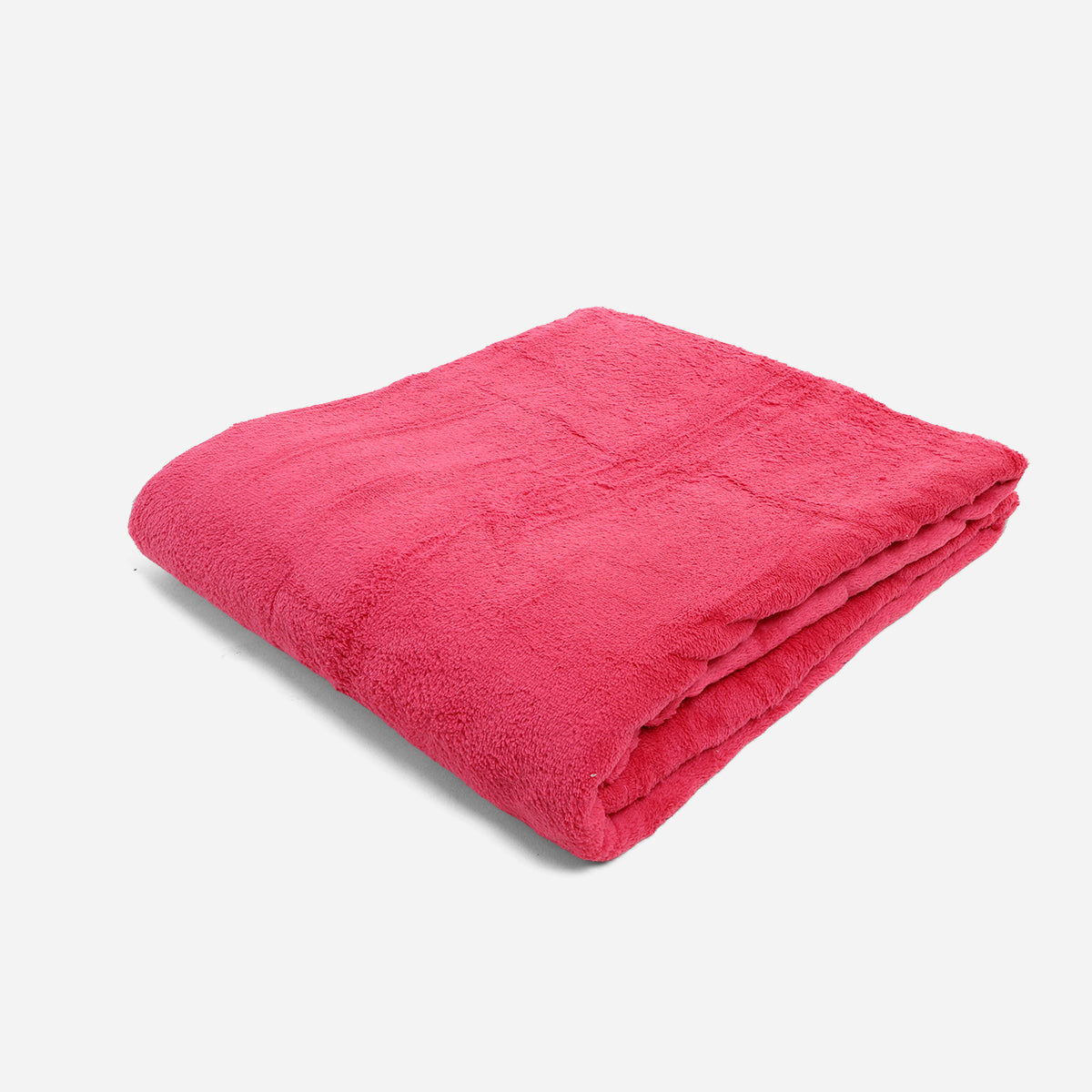 Dream Mate Micro Coral Fleece Blanket (Pink) - 60x80in