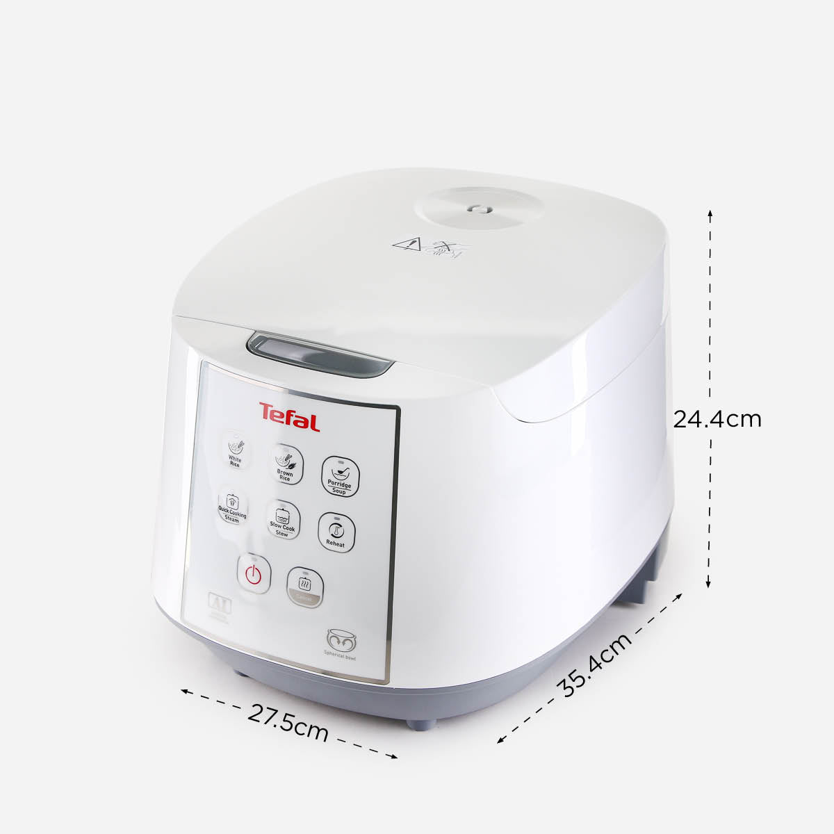 Tefal Easy Rice Cooker (White) - 10 cups