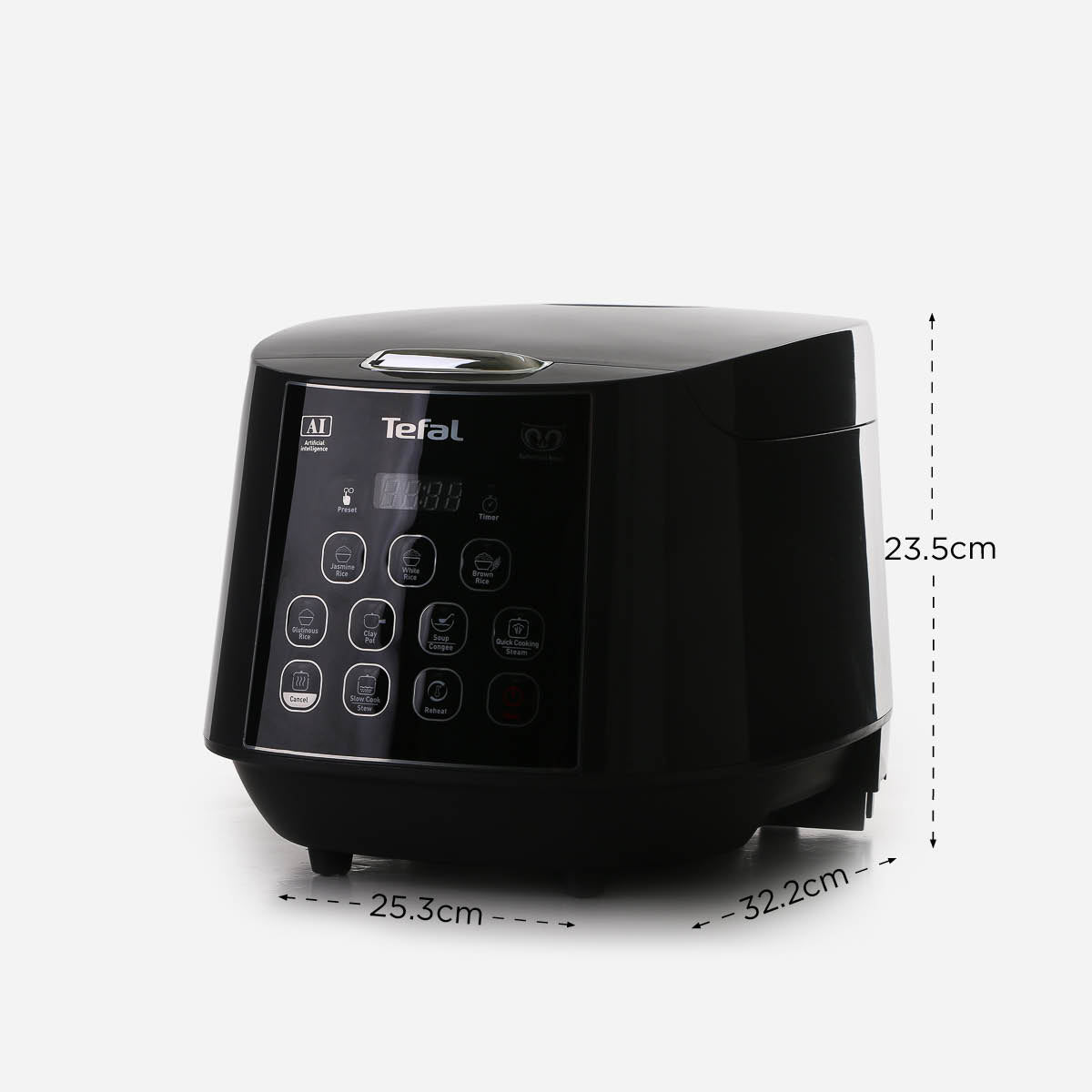 Tefal Easy Rice Plus Cooker RK736B65 (Black) - 10 Cups