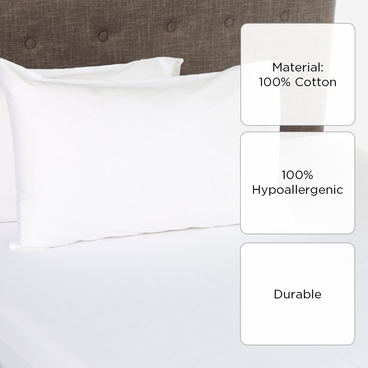 Royal Linens 3-Piece Diamond Collection Bedsheet Set (White) - Twin